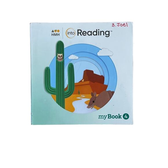 HMH Into Reading Grade 1 mybook #4. Unused. Homeschool. Workbook. School. Learn - Picture 1 of 2